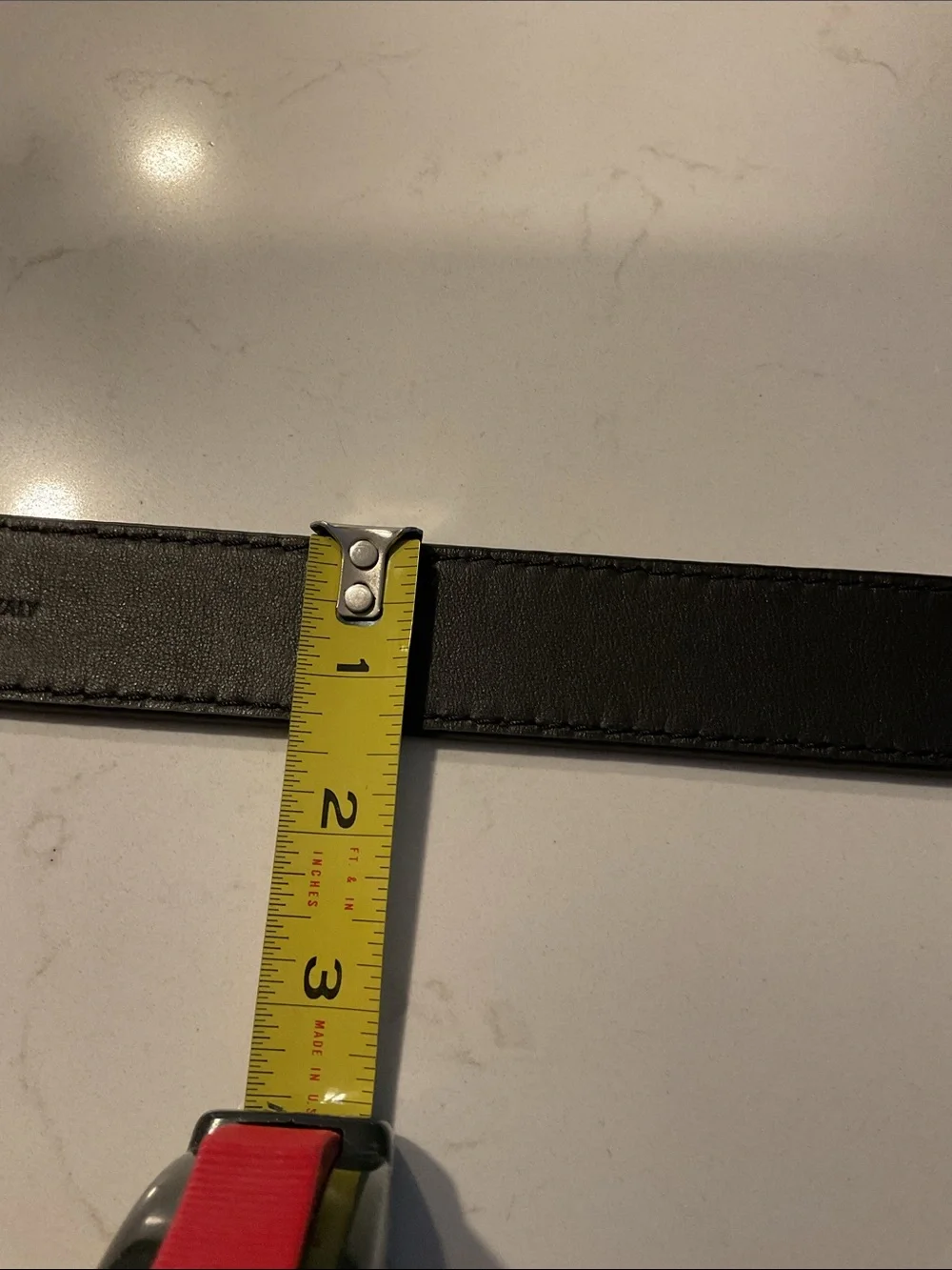 Toteme brown suede belt